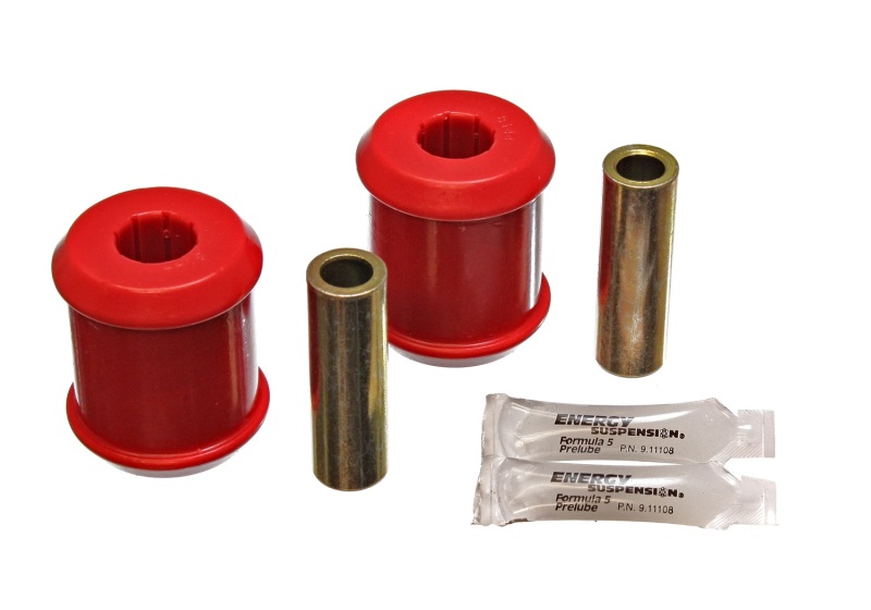 Mitsubishi Lancer Trailing Arm Bushing Set - Rear - Energy Suspension - Performance Polyurethane - Red - `03-`05 Mitsubishi Lancer Trailing Arm Bushing Set - Rear - Energy Suspension - Performance Polyurethane - Red - `03-`05